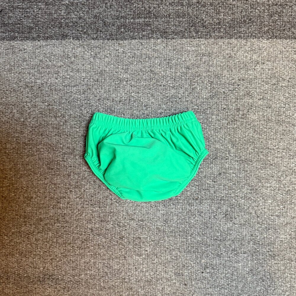 Primary Kelly Green Baby Swim Briefs Size 12 - 18 Months - Picture 2 of 3